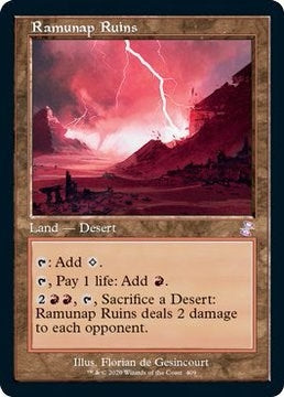 Image for Ramunap Ruins (Time Spiral: Remastered) (409) - Magic: The Gathering