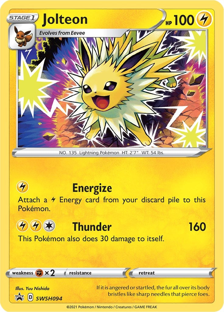 Image for Jolteon - SWSH094 (SWSH: Sword & Shield Promo Cards) (SWSH094) - Pokemon