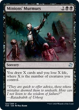 Image for Minions' Murmurs (Time Spiral: Remastered) (124) - Magic: The Gathering