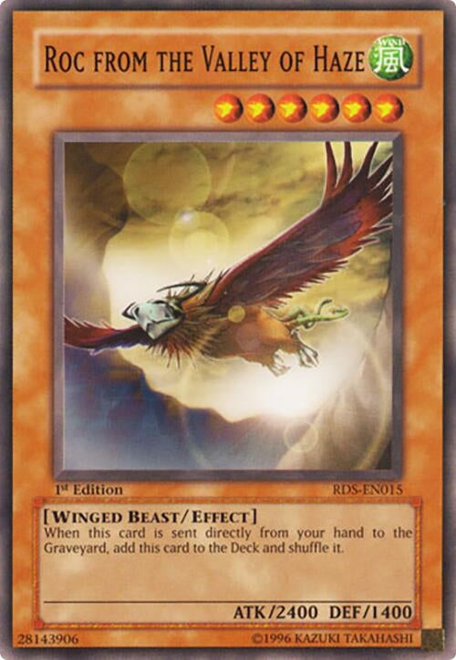 Image for Roc from the Valley of Haze (Rise of Destiny) (RDS-EN015) - YuGiOh