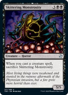 Image for Skittering Monstrosity (Time Spiral: Remastered) (137) - Magic: The Gathering