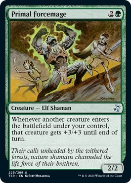 Image for Primal Forcemage (Time Spiral: Remastered) (225) - Magic: The Gathering