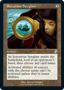 Image for Sorcerous Spyglass (Time Spiral: Remastered) (401) - Magic: The Gathering