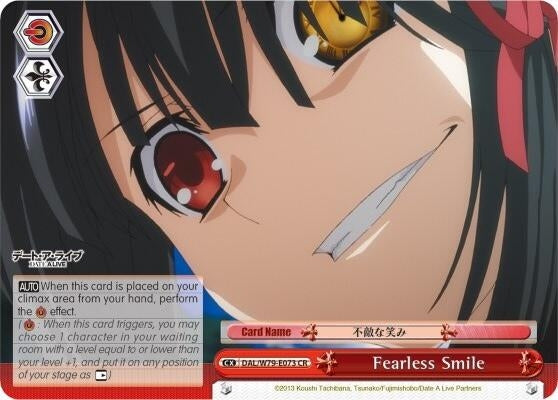 Image for Fearless Smile (Date A Live) (DAL/W79-E073 CR) - Weiss Schwarz