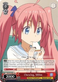 Image for Chewing, Milim (That Time I Got Reincarnated as a Slime) (TSK/S70-PE01 PR) - Weiss Schwarz