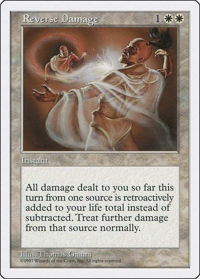 Image for Reverse Damage (Fifth Edition) - Magic: The Gathering