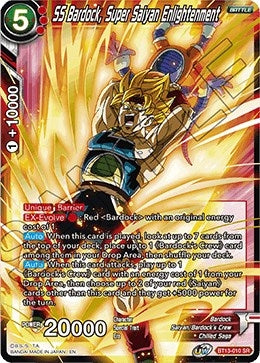 Image for SS Bardock, Super Saiyan Enlightenment (Supreme Rivalry) (BT13-010) - Dragon Ball Super: Masters