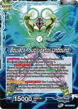 Image for Boujack // Boujack, Subjugator Unbound (Supreme Rivalry) (BT13-032) - Dragon Ball Super: Masters