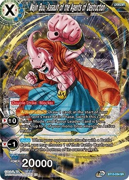 Image for Majin Buu, Assault of the Agents of Destruction (Supreme Rivalry) (BT13-034) - Dragon Ball Super: Masters