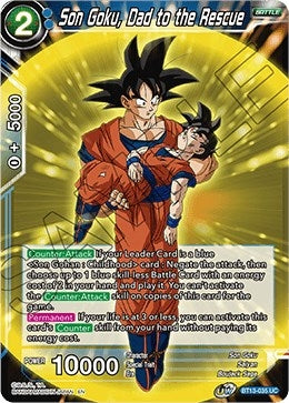 Image for Son Goku, Dad to the Rescue (Supreme Rivalry) (BT13-035) - Dragon Ball Super: Masters