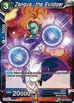 Image for Zangya, the Evildoer (Supreme Rivalry) (BT13-050) - Dragon Ball Super: Masters