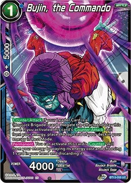 Image for Bujin, the Commando (Supreme Rivalry) (BT13-055) - Dragon Ball Super: Masters