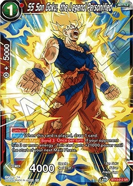 Image for SS Son Goku, the Legend Personified (Supreme Rivalry) (BT13-012) - Dragon Ball Super: Masters