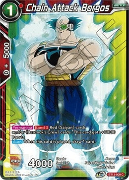 Image for Chain Attack Borgos (Supreme Rivalry) (BT13-009) - Dragon Ball Super: Masters