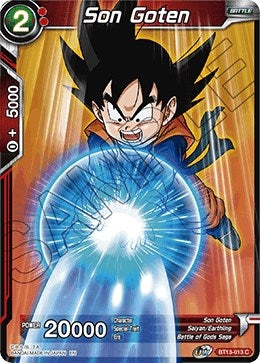 Image for Son Goten (Supreme Rivalry) (BT13-013) - Dragon Ball Super: Masters