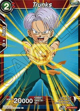Image for Trunks (Supreme Rivalry) (BT13-014) - Dragon Ball Super: Masters