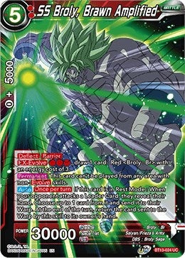 Image for SS Broly, Brawn Amplified (Supreme Rivalry) (BT13-024) - Dragon Ball Super: Masters