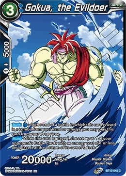 Image for Gokua, the Evildoer (Supreme Rivalry) (BT13-048) - Dragon Ball Super: Masters