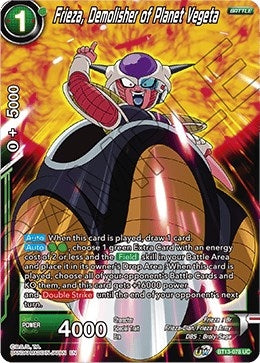 Image for Frieza, Demolisher of Planet Vegeta (Supreme Rivalry) (BT13-078) - Dragon Ball Super: Masters