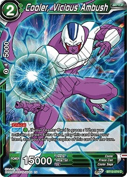 Image for Cooler, Vicious Ambush (Supreme Rivalry) (BT13-074) - Dragon Ball Super: Masters