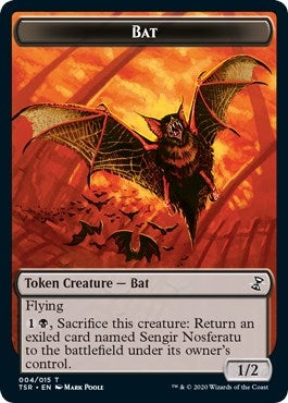 Image for Bat Token (Time Spiral: Remastered) (4) - Magic: The Gathering