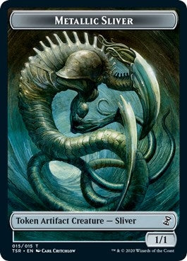 Image for Metallic Sliver Token (Time Spiral: Remastered) (15) - Magic: The Gathering