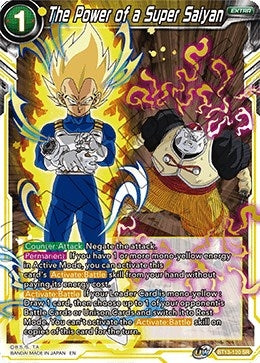 Image for The Power of a Super Saiyan (Supreme Rivalry) (BT13-120) - Dragon Ball Super: Masters