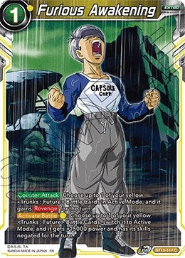 Image for Furious Awakening (Supreme Rivalry) (BT13-117) - Dragon Ball Super: Masters