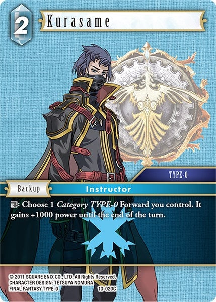 Image for Kurasame (Opus XIII: Crystal Radiance) (13-020C) - Final Fantasy TCG