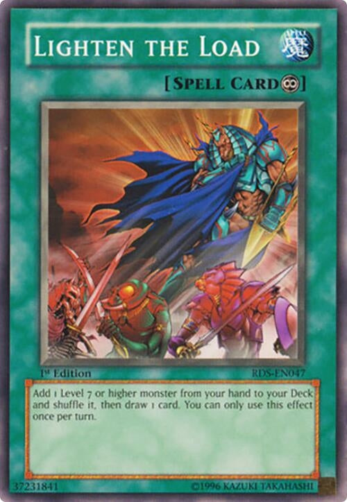 Image for Lighten the Load (Rise of Destiny) (RDS-EN047) - YuGiOh