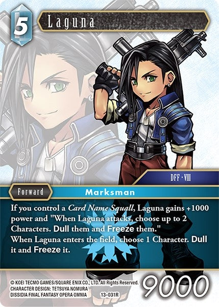 Image for Laguna (Opus XIII: Crystal Radiance) (13-031R) - Final Fantasy TCG