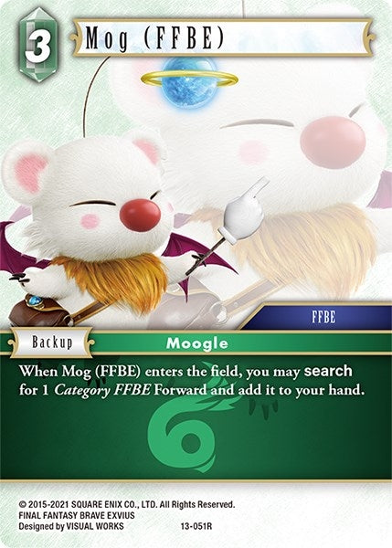 Image for Mog (FFBE) (Opus XIII: Crystal Radiance) (13-051R) - Final Fantasy TCG