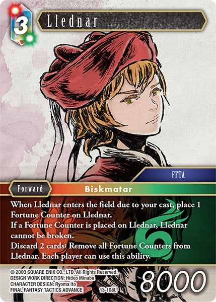 Image for Llednar (Opus XIII: Crystal Radiance) (13-108L) - Final Fantasy TCG