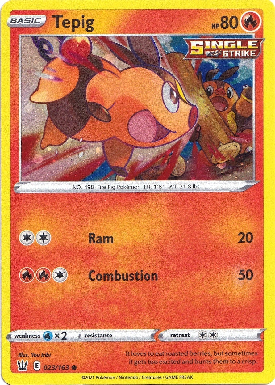 Image for Tepig - 023/163 (Cosmos Holo) (Miscellaneous Cards & Products) (023/163) - Pokemon