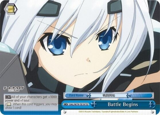 Image for Battle Begins (Date A Live) (DAL/W79-TE19 TD) - Weiss Schwarz