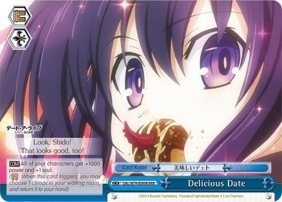 Image for Delicious Date (RRR) (Date A Live) (DAL/W79-E099R RRR) - Weiss Schwarz