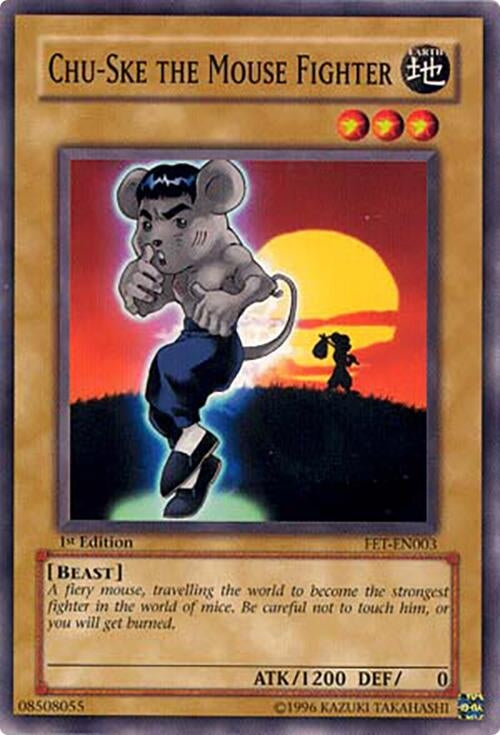 Image for Chu-Ske The Mouse Fighter (Flaming Eternity) (FET-EN003) - YuGiOh