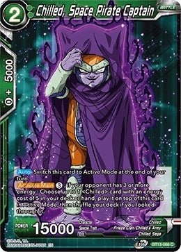 Image for Chilled, Space Pirate Captain (Supreme Rivalry) (BT13-066) - Dragon Ball Super: Masters