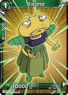 Image for Kikono (Supreme Rivalry) (BT13-081) - Dragon Ball Super: Masters