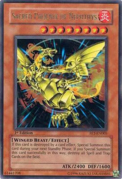 Image for Sacred Phoenix of Nephthys (Flaming Eternity) (FET-EN005) - YuGiOh