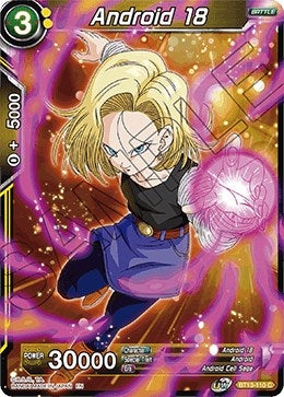 Image for Android 18 (Supreme Rivalry) (BT13-110) - Dragon Ball Super: Masters
