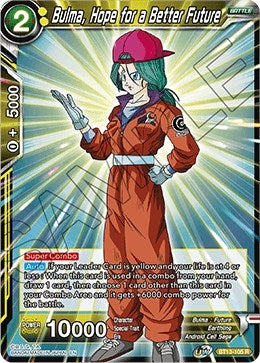 Image for Bulma, Hope for a Better Future (Supreme Rivalry) (BT13-105) - Dragon Ball Super: Masters