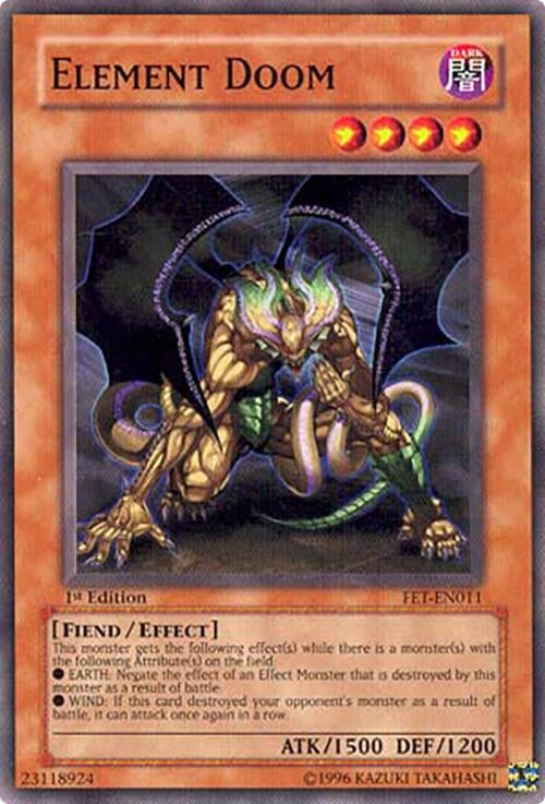 Image for Element Doom (Flaming Eternity) (FET-EN011) - YuGiOh