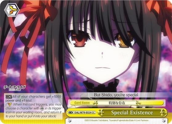 Image for Special Existence (Date A Live) (DAL/W79-E024 CC) - Weiss Schwarz