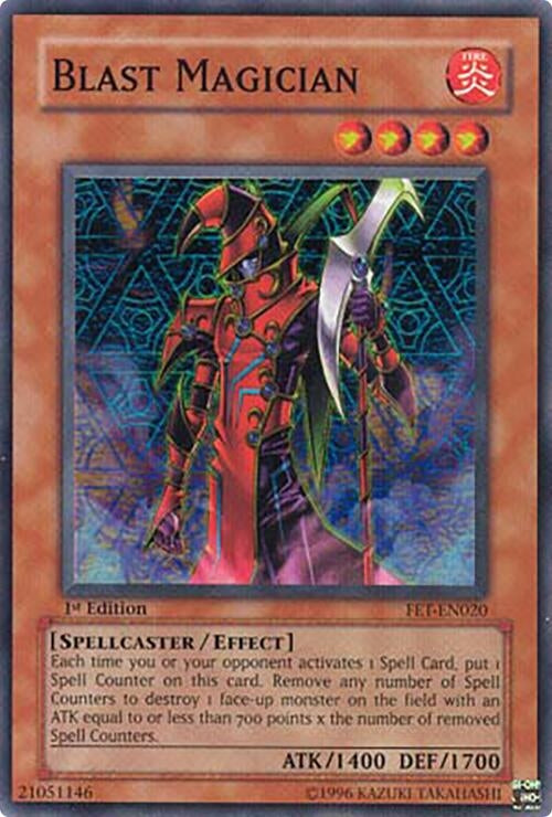 Image for Blast Magician (Flaming Eternity) (FET-EN020) - YuGiOh