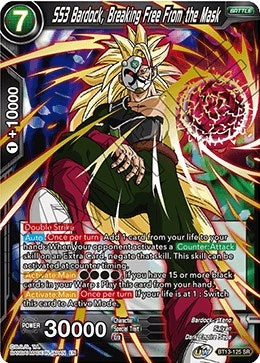 Image for SS3 Bardock, Breaking Free From the Mask (Supreme Rivalry) (BT13-125) - Dragon Ball Super: Masters