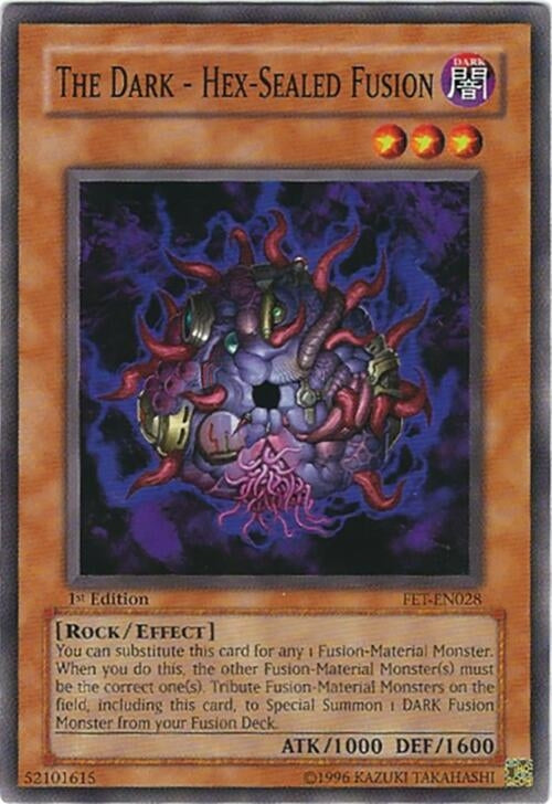 Image for The Dark - Hex-Sealed Fusion (Flaming Eternity) (FET-EN028) - YuGiOh