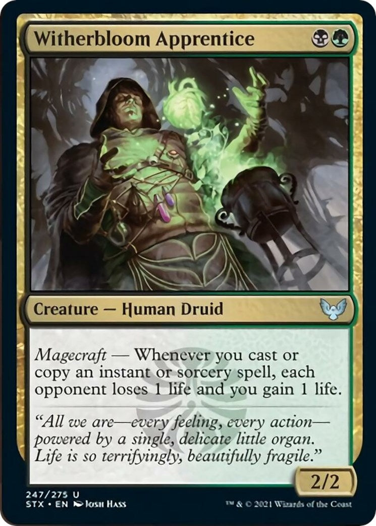 Image for Witherbloom Apprentice (Strixhaven: School of Mages) (247) - Magic: The Gathering