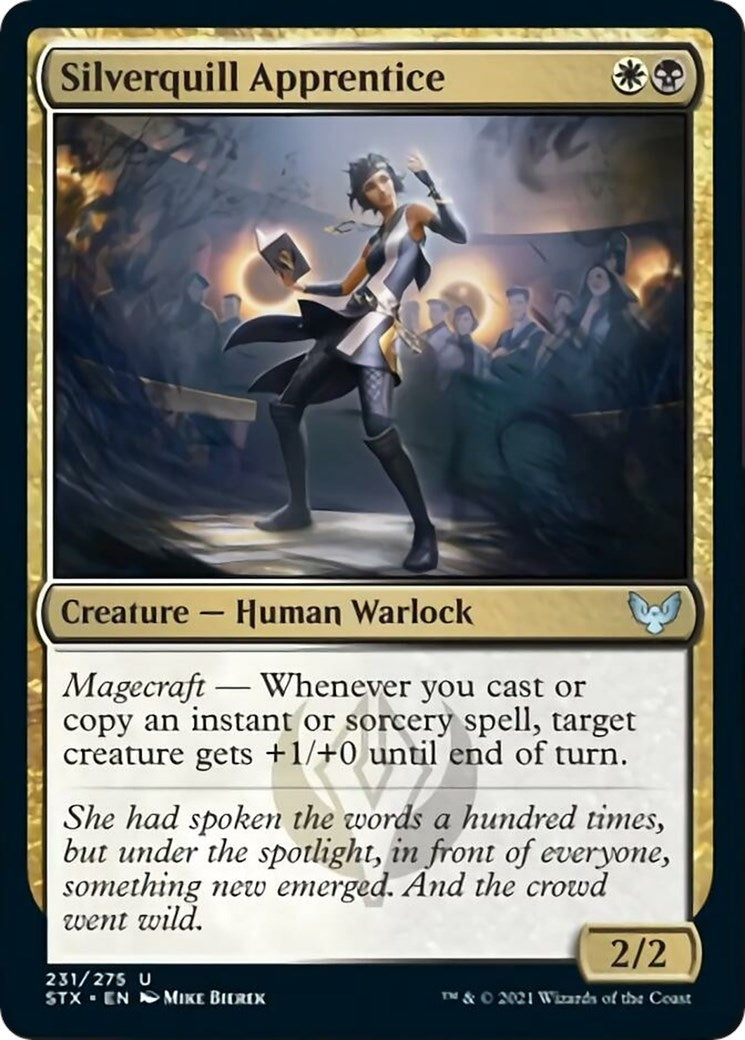 Image for Silverquill Apprentice (Strixhaven: School of Mages) (231) - Magic: The Gathering
