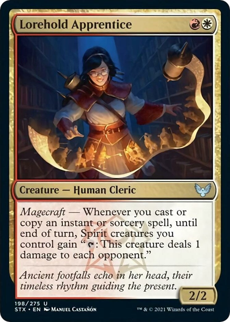 Image for Lorehold Apprentice (Strixhaven: School of Mages) (198) - Magic: The Gathering